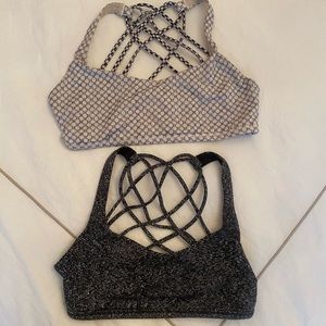 * 2 Lululemon Sports Bras * SIZE 4